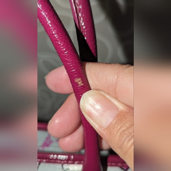 Coach Poppy Graffiti Heart Coated Canvas Tote EUC - Picture 4 of 15